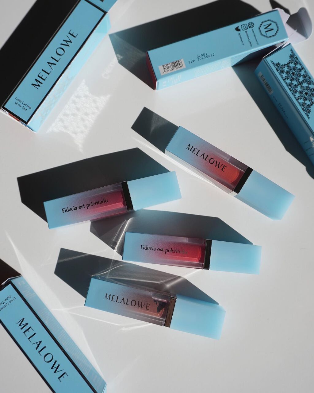 ロングラスティンググロウティント/MELALOWE/リップティントを使ったクチコミ（2枚目）