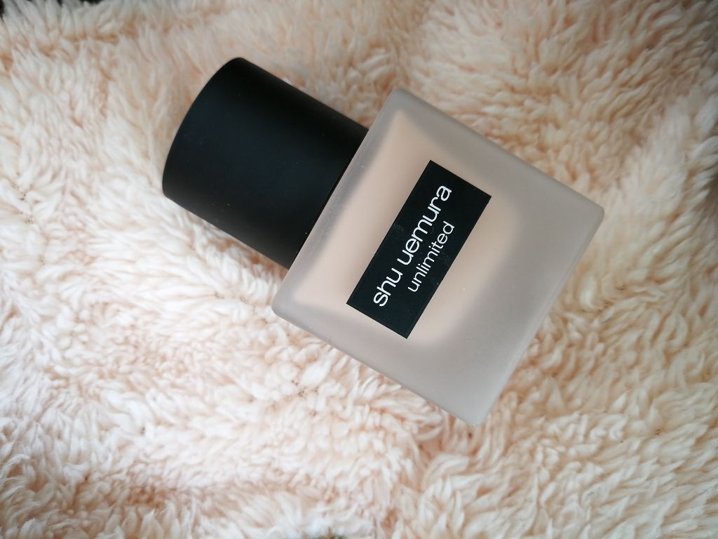 （旧）アンリミテッド ラスティング フルイド/shu uemura/リキッドファンデーションを使ったクチコミ（1枚目）