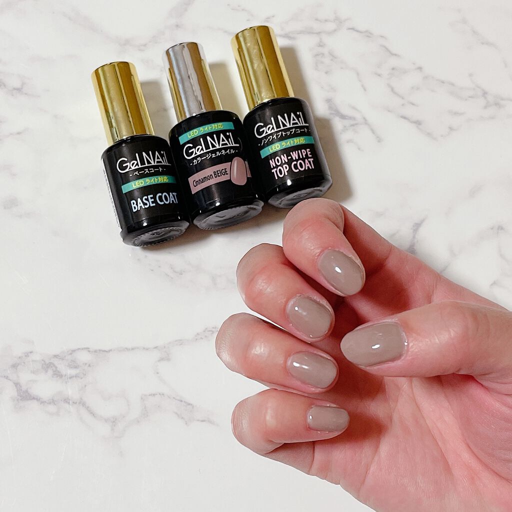 ジェルネイル（ライト対応）/セリア/ジェルネイルを使ったクチコミ（1枚目）