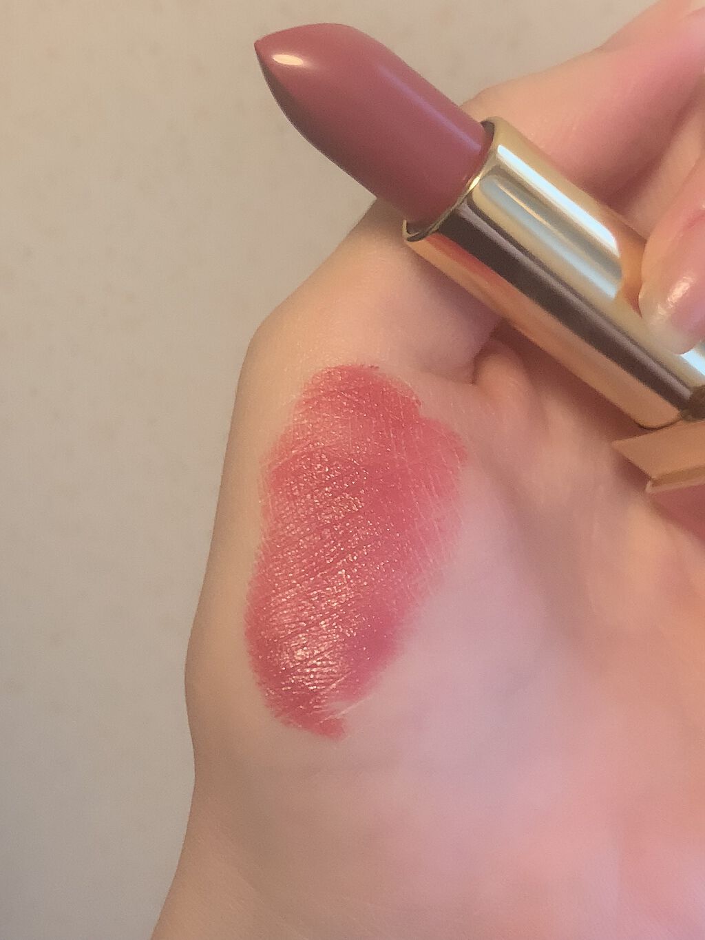 <旧>ルージュ ピュールクチュール <コレクター>No.9 ロゼ スティレット/YVES SAINT LAURENT BEAUTE/口紅を使ったクチコミ（3枚目）