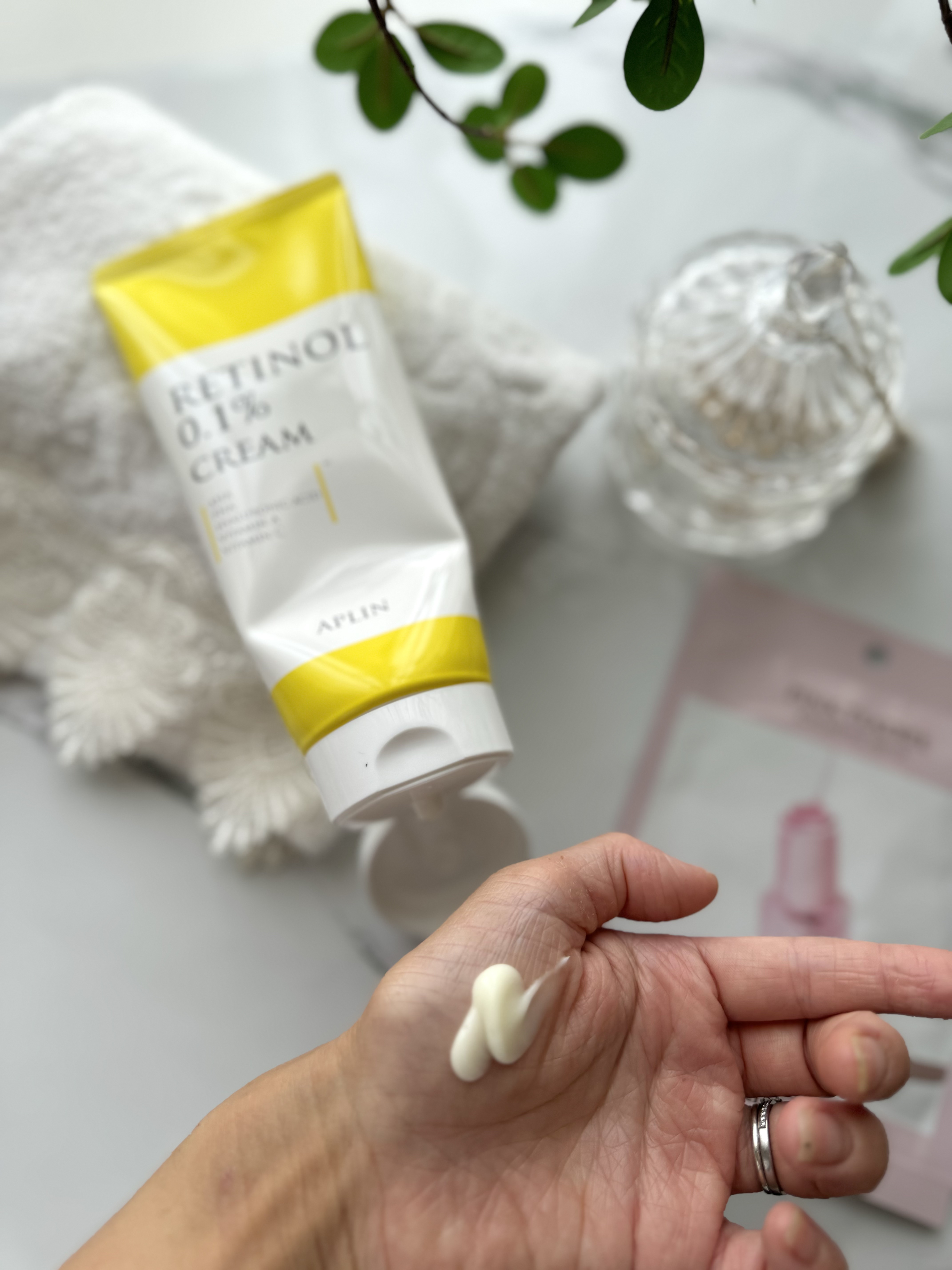 レチノール0.1クリーム/APLIN/フェイスクリームを使ったクチコミ（2枚目）
