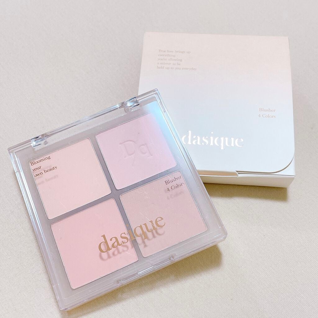 ブレンディングムードチーク/dasique/パウダーチークを使ったクチコミ(4枚目)