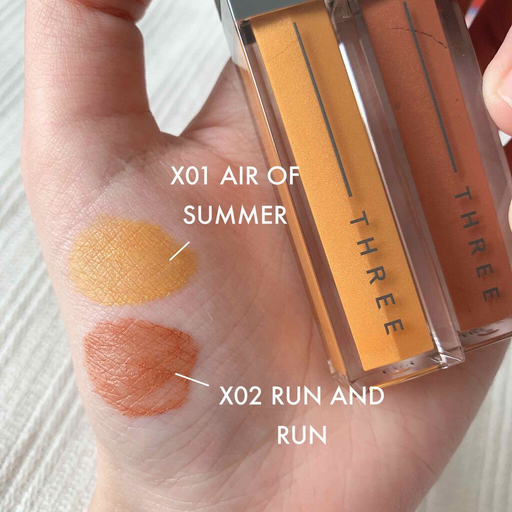 アルカミストツイストフォーアイ/THREE/リキッドアイシャドウを使ったクチコミ(2枚目)