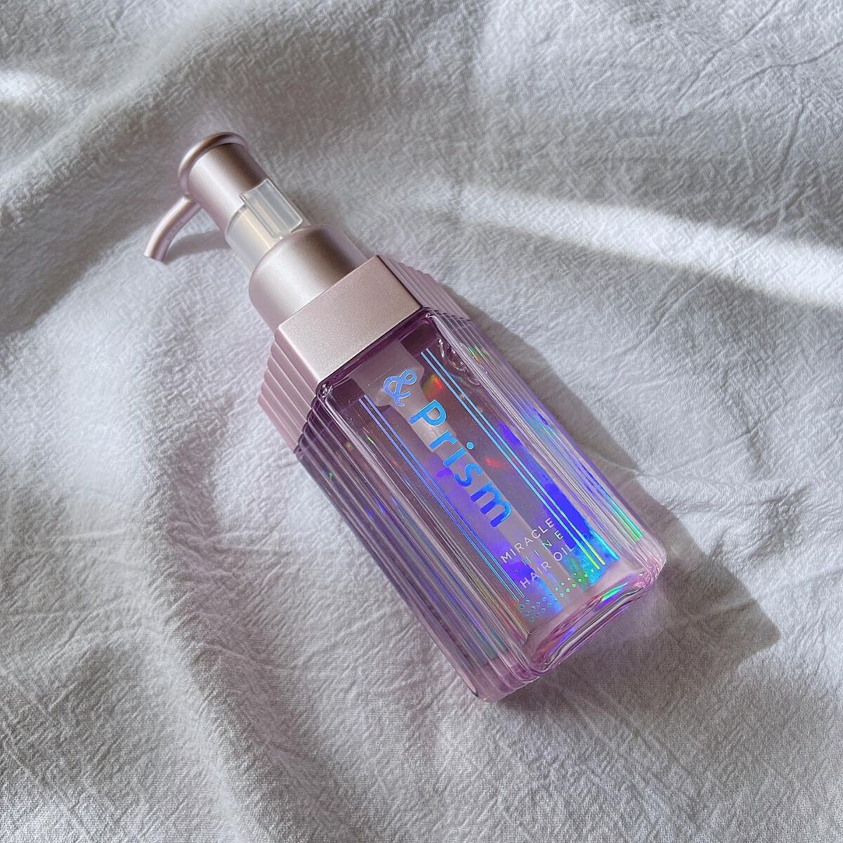 ミラクル シャイン ヘアオイル/&Prism/ヘアオイルを使ったクチコミ(1枚目)