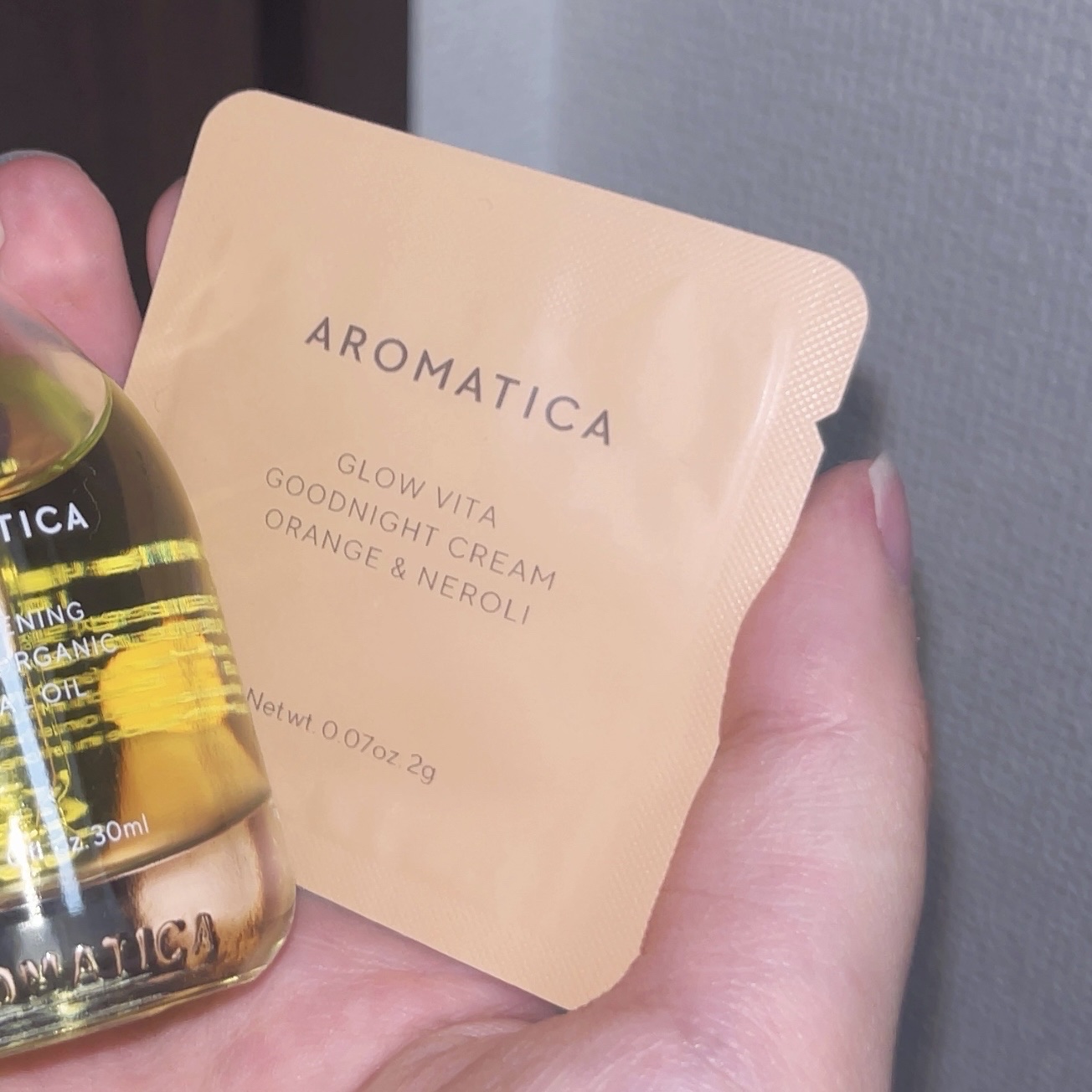 オーガニックネロリフェイシャルオイル/AROMATICA/フェイスオイルを使ったクチコミ（2枚目）