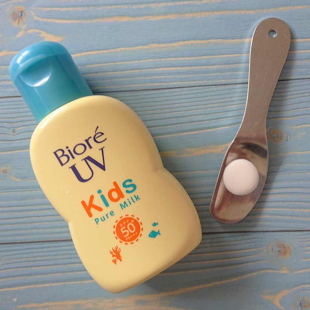 ビオレUV キッズピュアミルク/ビオレ/日焼け止めミルクを使ったクチコミ（2枚目）