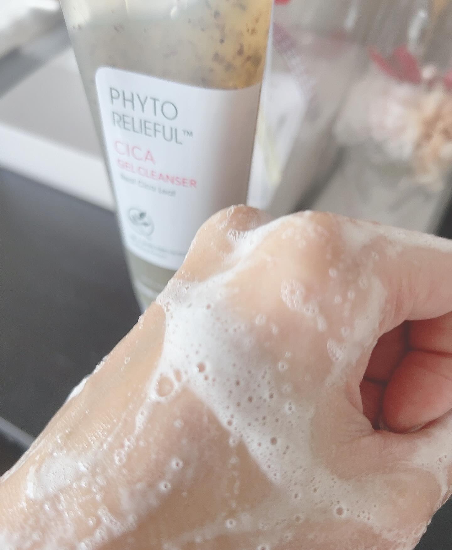 フィトリリーフシカジェルクレンザー/THANK YOU FARMER/その他洗顔料を使ったクチコミ（3枚目）