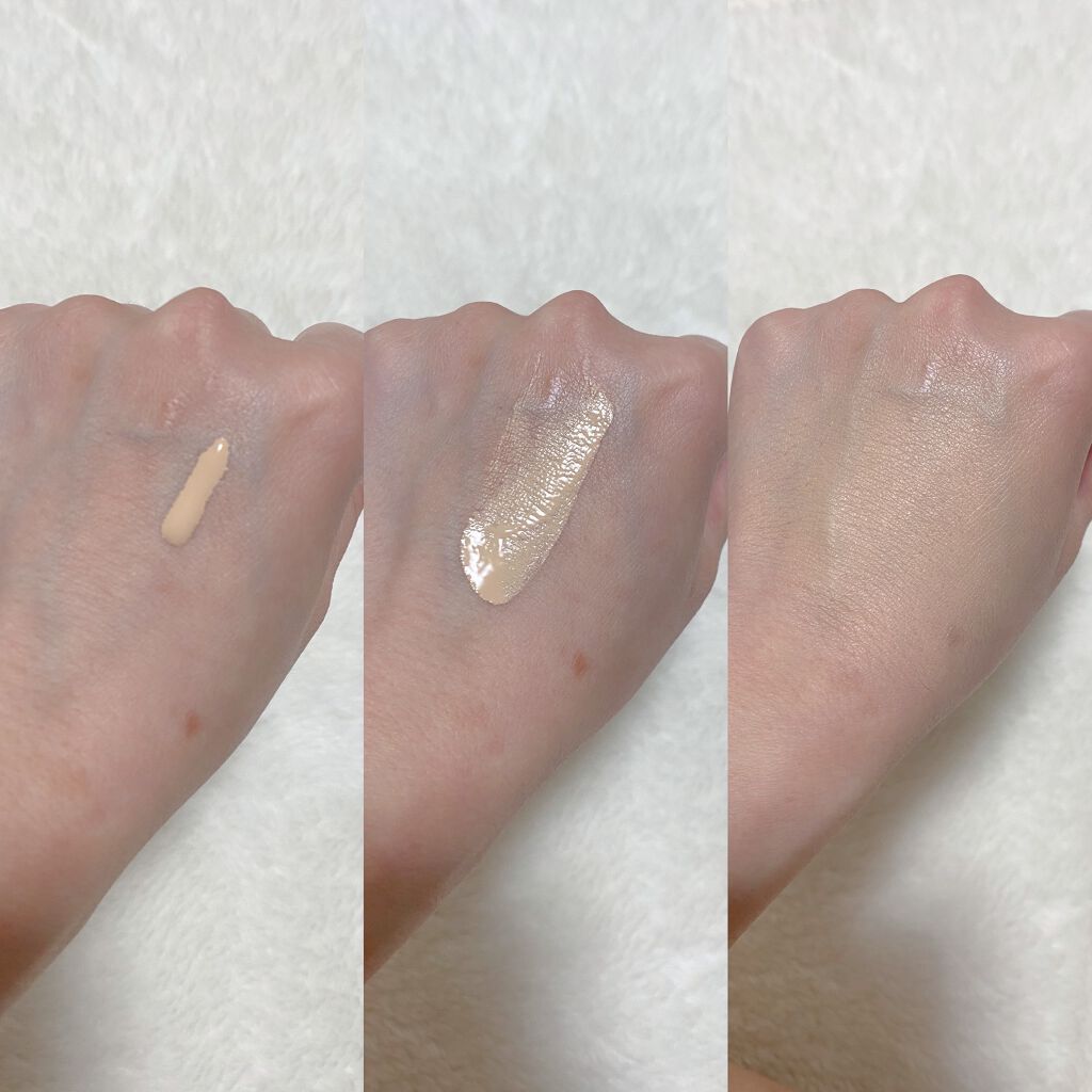 ウォータリーファンデーション N 02 ナチュラルベージュ/ナチュラグラッセ/リキッドファンデーションを使ったクチコミ（2枚目）