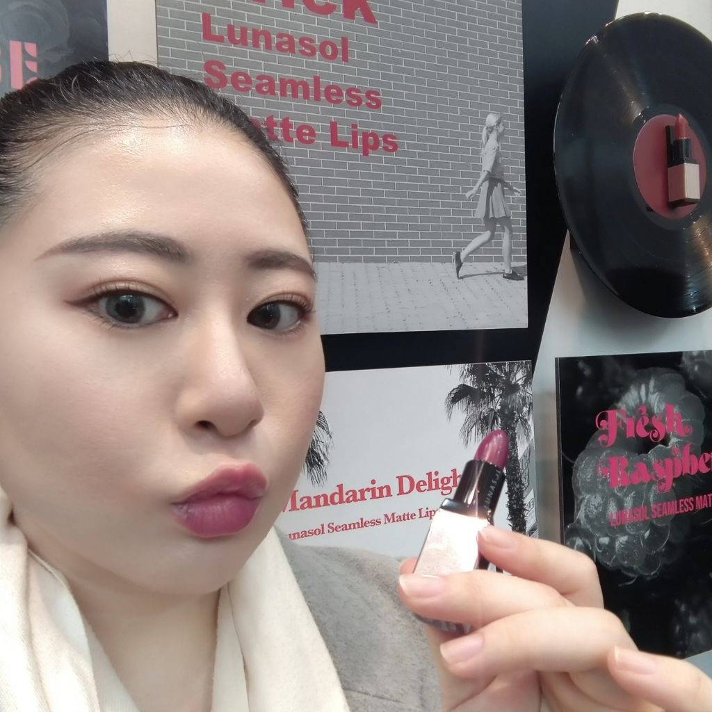 シームレスマットリップス/LUNASOL/口紅を使ったクチコミ（2枚目）
