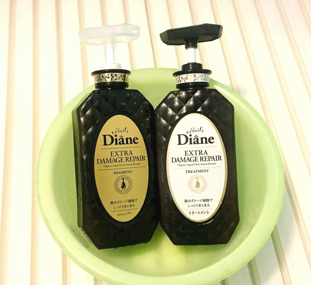 パーフェクトビューティ モイストダイアン エクストラダメージリペア シャンプー/トリートメント/ダイアン/市販シャンプーを使ったクチコミ(1枚目)