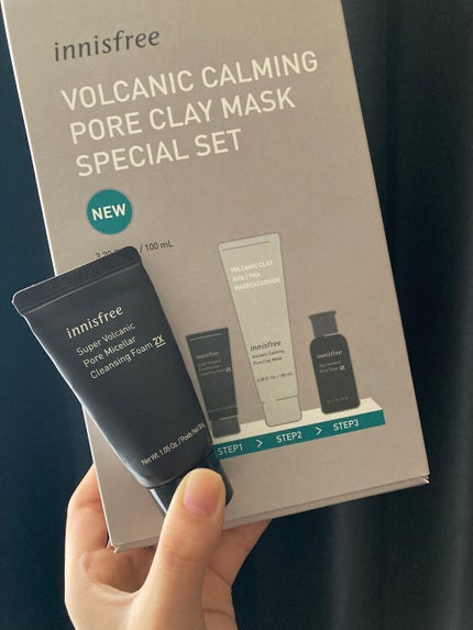 スーパーヴォルカニック ミセラー クレンジングフォーム 2X/innisfree/洗顔フォームを使ったクチコミ(1枚目)