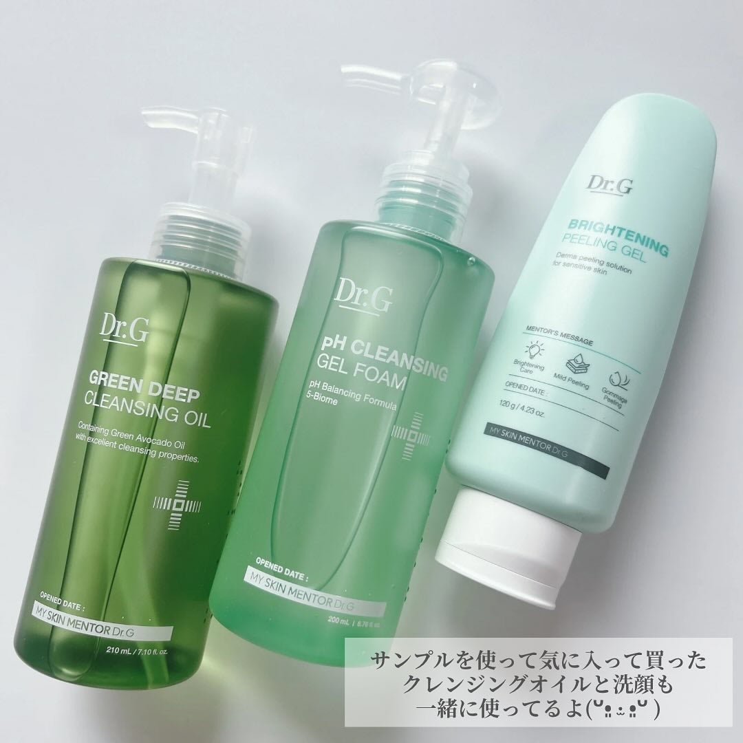 ブライトニングピーリングジェル/Dr.G/ピーリングを使ったクチコミ(3枚目)