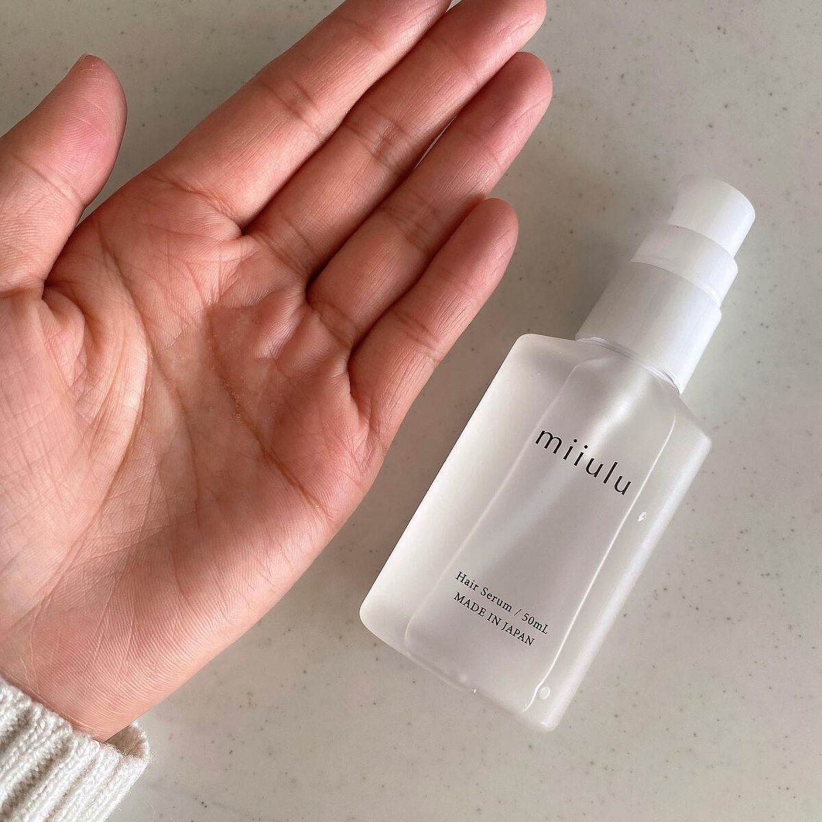 ヘアセラム/miiulu＜ミウル＞/アウトバストリートメントを使ったクチコミ（2枚目）