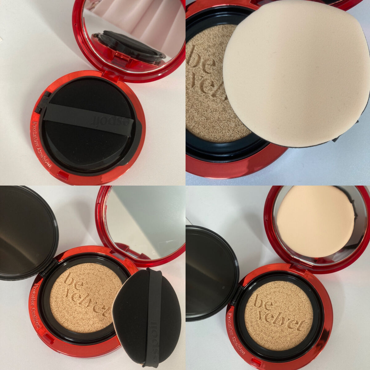 プロテーラービーベルベットカバークッション/espoir/クッションファンデーションを使ったクチコミ（2枚目）