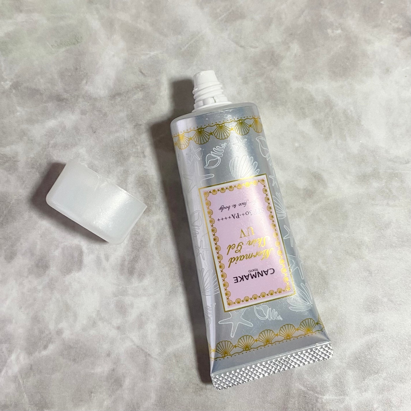 マーメイドスキンジェルUV/キャンメイク/日焼け止めジェルを使ったクチコミ(3枚目)