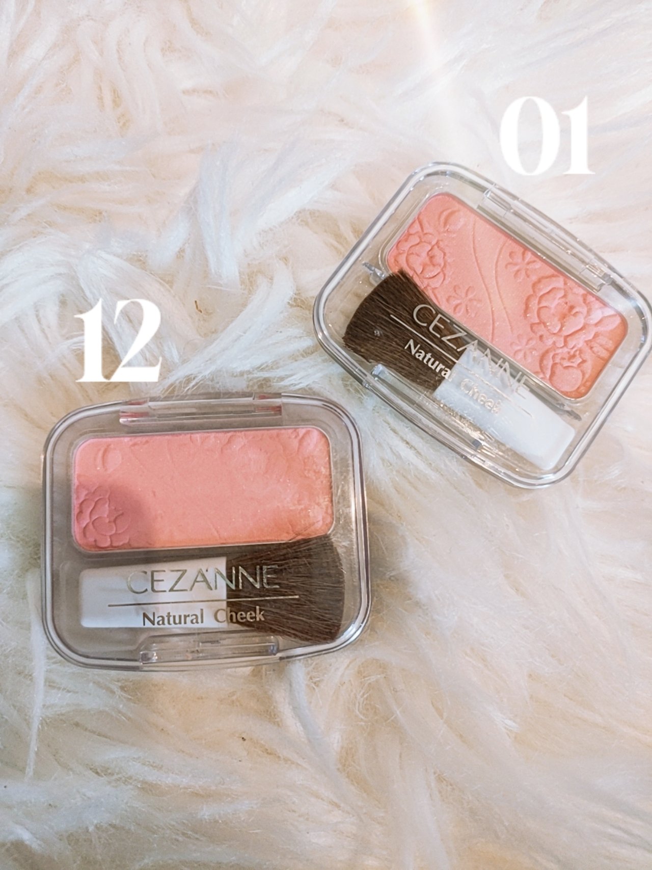 ナチュラル チークN/CEZANNE/パウダーチークを使ったクチコミ（2枚目）