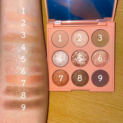 サンリットアイパレット/AMUSE/アイシャドウパレットを使ったクチコミ(2枚目)