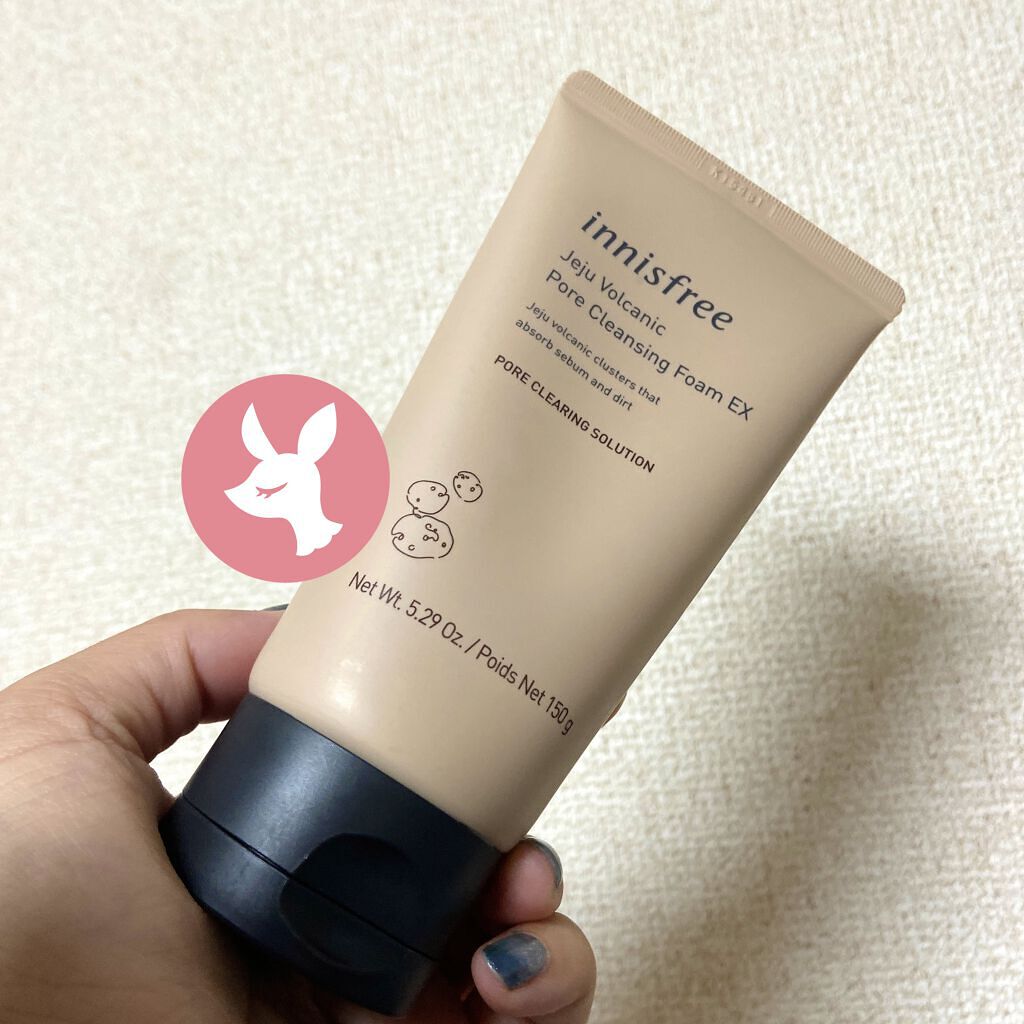 ヴォルカニック　ポア　クレンジングフォーム/innisfree/洗い流すパック・マスクを使ったクチコミ（1枚目）