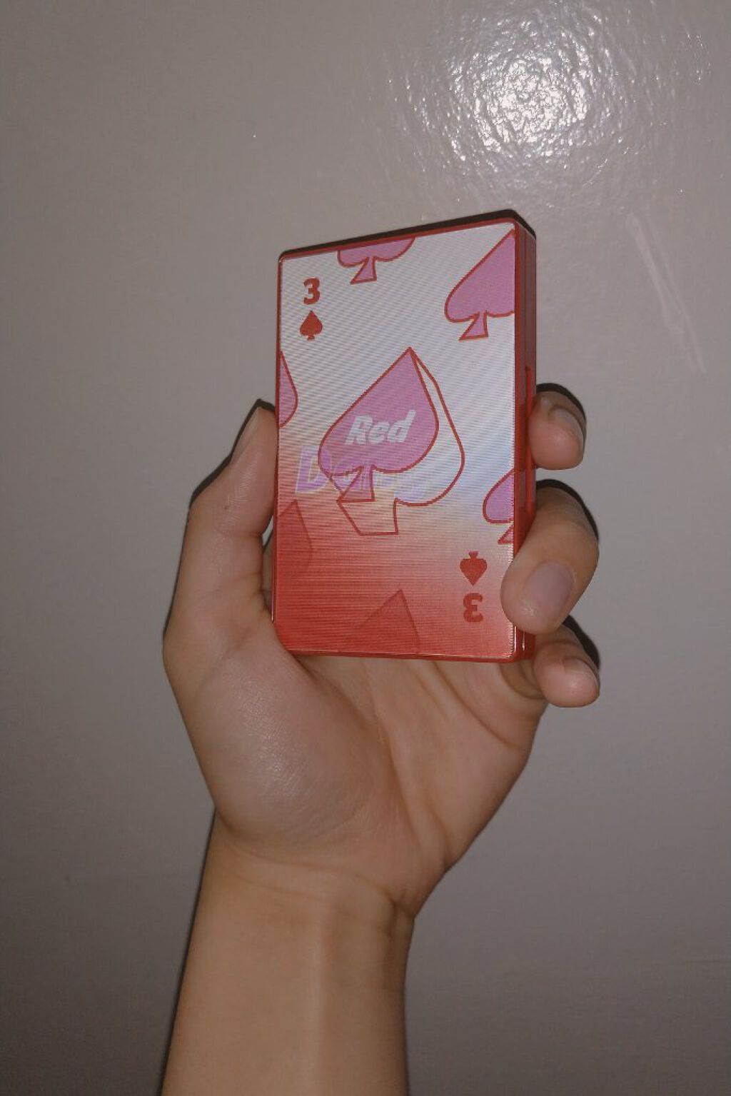 アイムヒドゥンカードパレット 003 レッドカード/i’m meme/アイシャドウパレットを使ったクチコミ（1枚目）