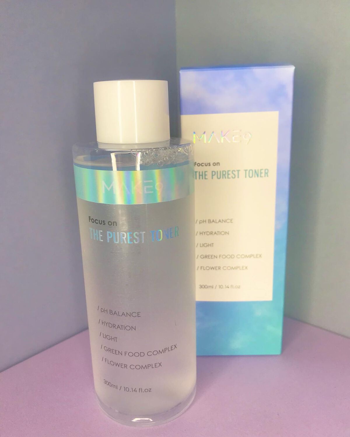 ザ・ピュアレストトナー/MAKE9/化粧水を使ったクチコミ(5枚目)