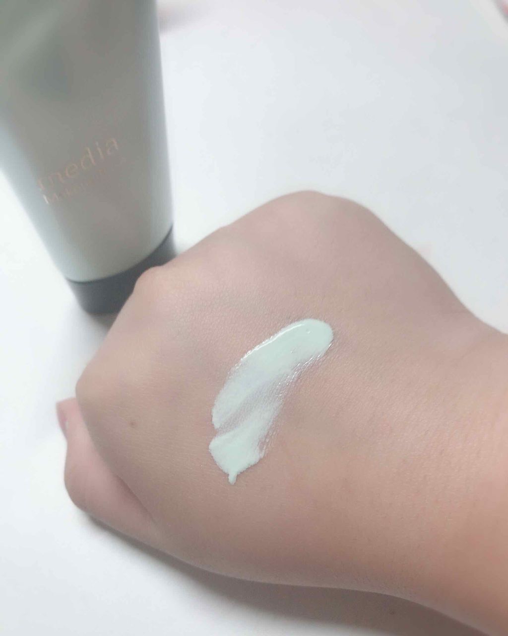 メイクアップベースS(グリーン)/media/化粧下地を使ったクチコミ(2枚目)