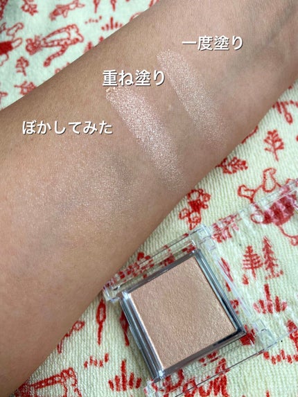 シングルカラーアイシャドウ/CEZANNE/単色アイシャドウを使ったクチコミ(3枚目)