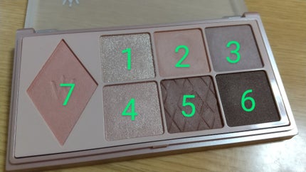 ウォンジョンヨ W デイリームードアップパレット /Wonjungyo/アイシャドウパレットを使ったクチコミ(5枚目)