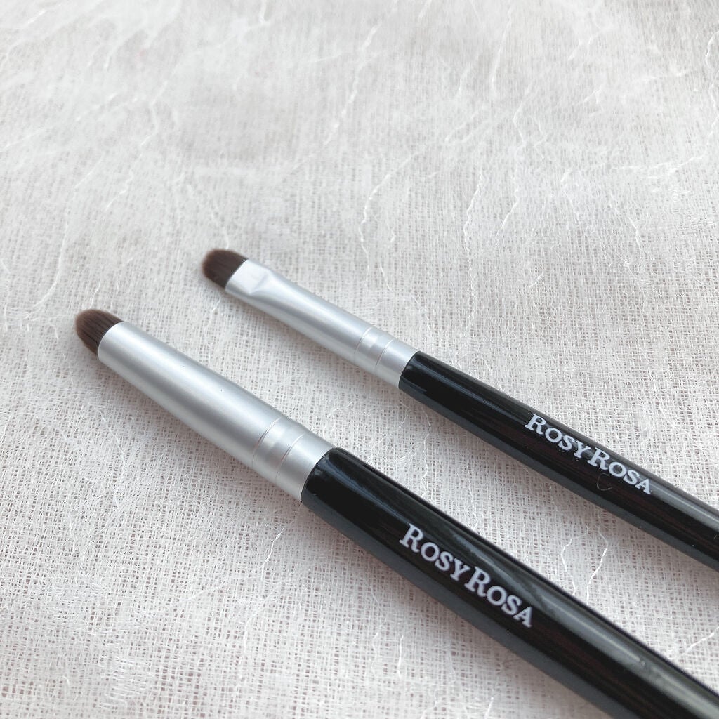 ポイントメイクアップブラシセット/ロージーローザ/メイクブラシを使ったクチコミ(3枚目)