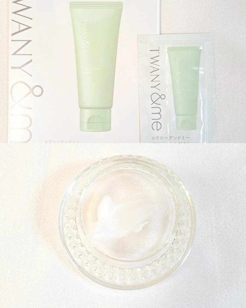 トワニーアンドミー デリケートケアクリーム/TWANY/ボディクリームを使ったクチコミ(1枚目)