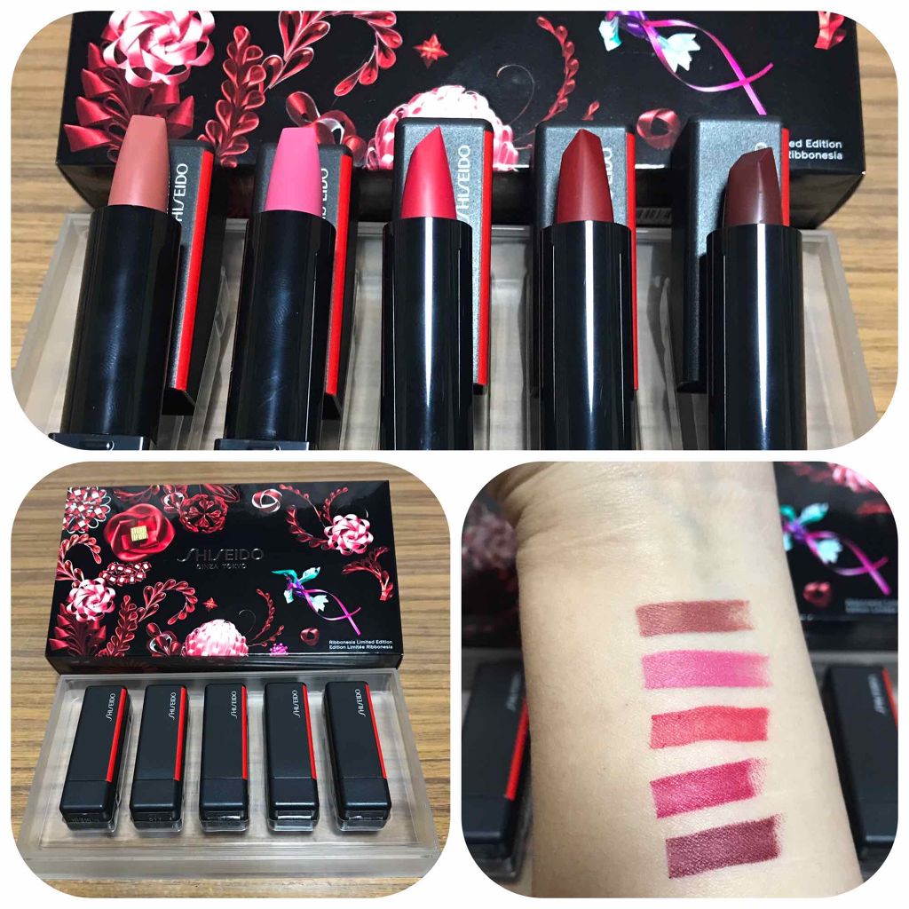 モダンマット パウダーリップスティック/SHISEIDO/口紅を使ったクチコミ（1枚目）