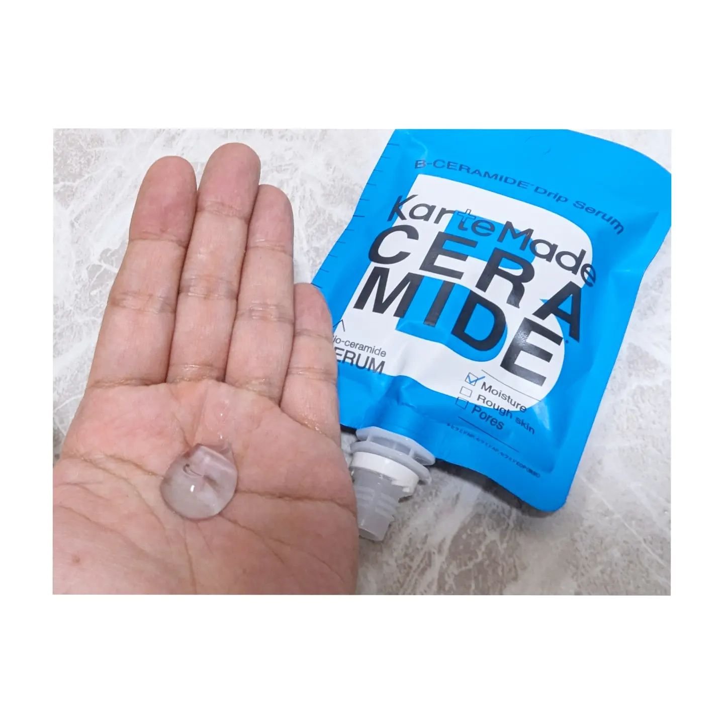 セラミドドリップセラム/KarteMade /リップ美容液を使ったクチコミ（2枚目）