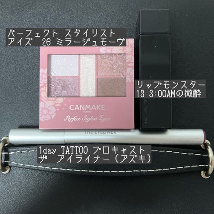 1DAY TATTOO プロキャスト ザ・アイライナー/K-パレット/リキッドアイライナーを使ったクチコミ(1枚目)