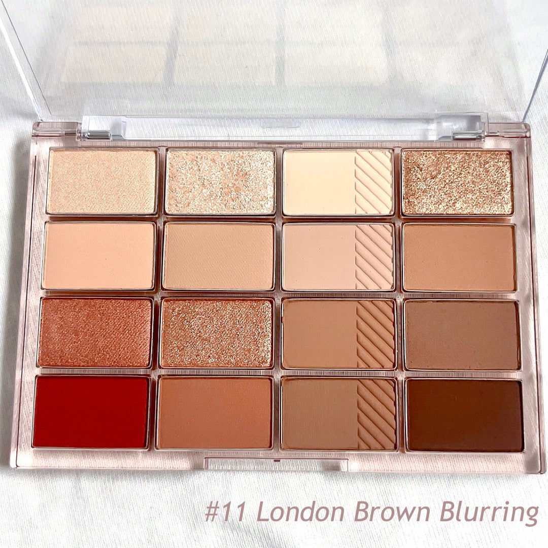 ソフトブラーリングアイパレット/wakemake/アイシャドウパレットを使ったクチコミ(2枚目)