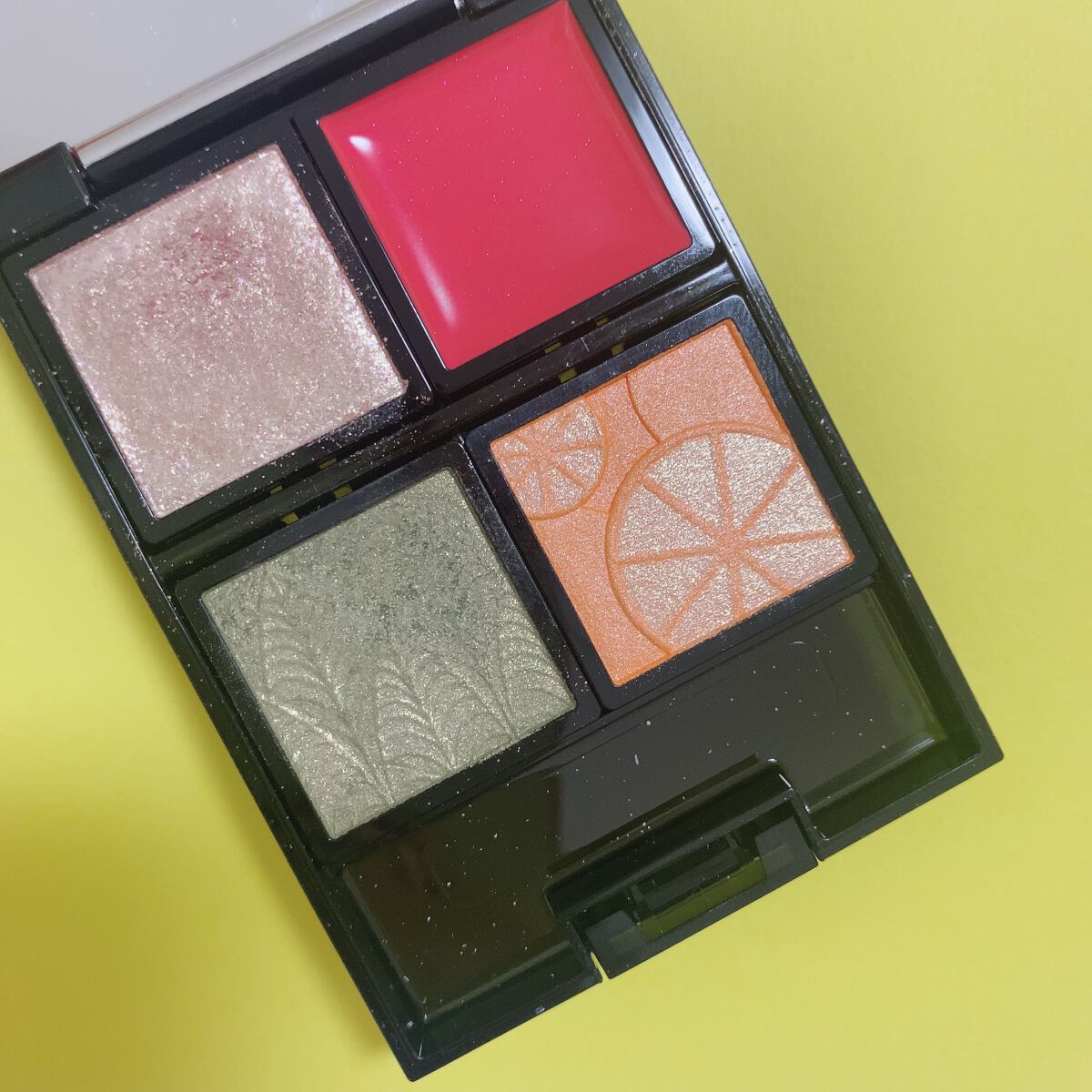 ドラマティックアイカラー (パウダー)/(クリーム)/マキアージュ/アイシャドウパレットを使ったクチコミ(5枚目)