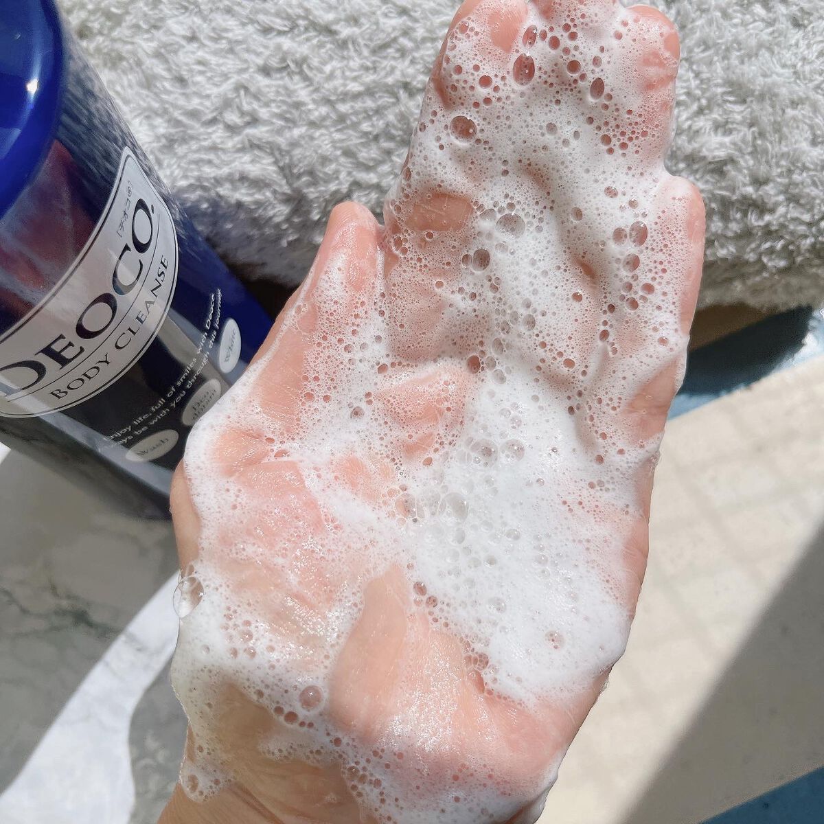 デオコ 薬用ボディクレンズ/DEOCO(デオコ)/ボディソープを使ったクチコミ(4枚目)