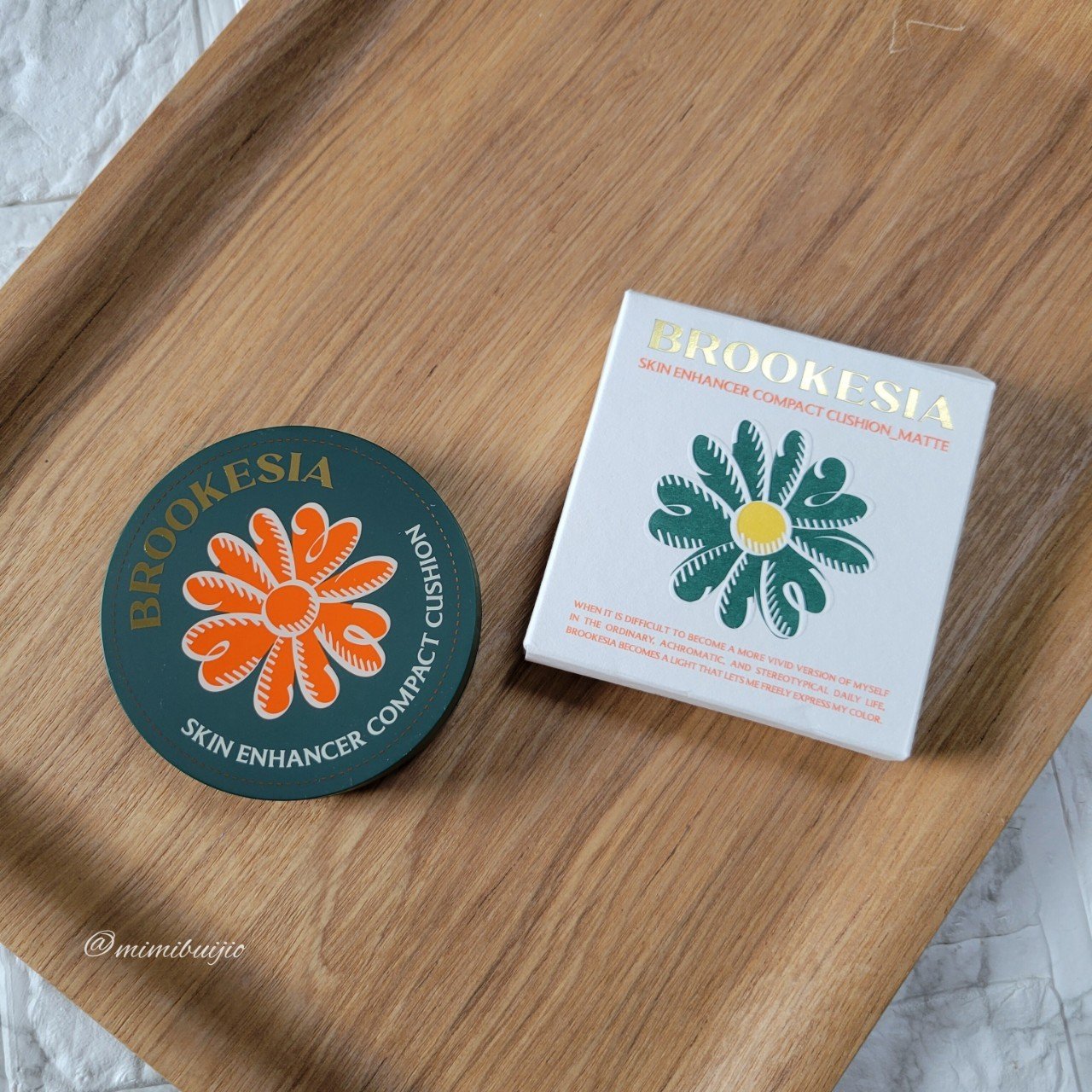 スキンエンハンサー コンパクト クッション (マット)/BROOKESIA/クッションファンデーションを使ったクチコミ（2枚目）