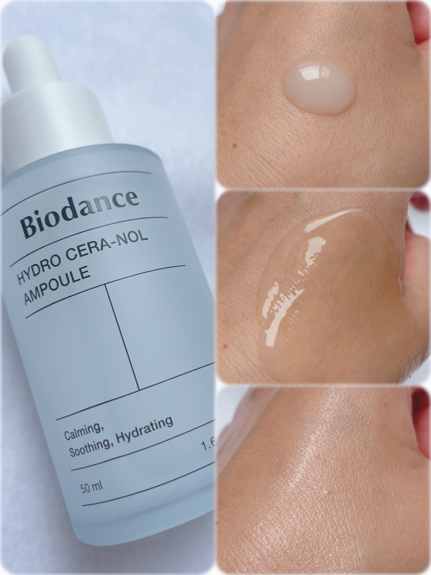 ハイドロセラノールアンプル/Biodance/美容液を使ったクチコミ（2枚目）