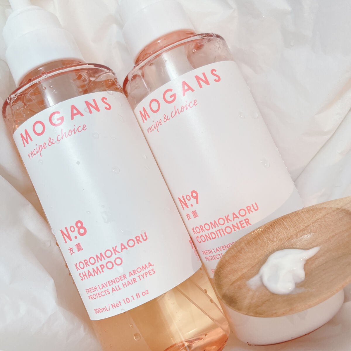 ノンシリコン アミノ酸 シャンプー/コンディショナー 衣薫(ころもかおる)/MOGANS/市販シャンプーを使ったクチコミ(4枚目)