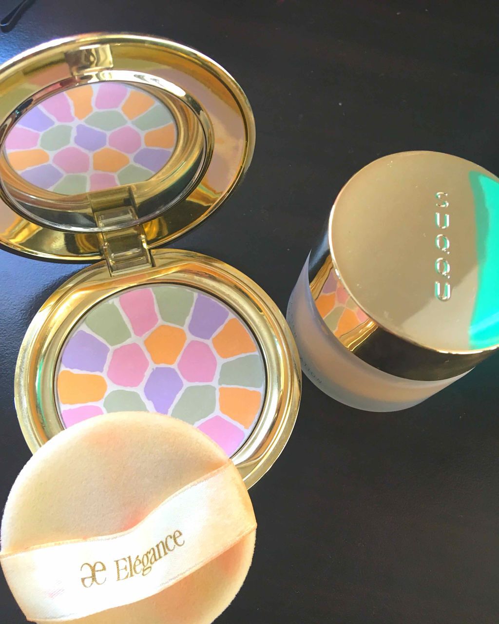 ラ プードル オートニュアンス/Elégance/プレストパウダーを使ったクチコミ（1枚目）