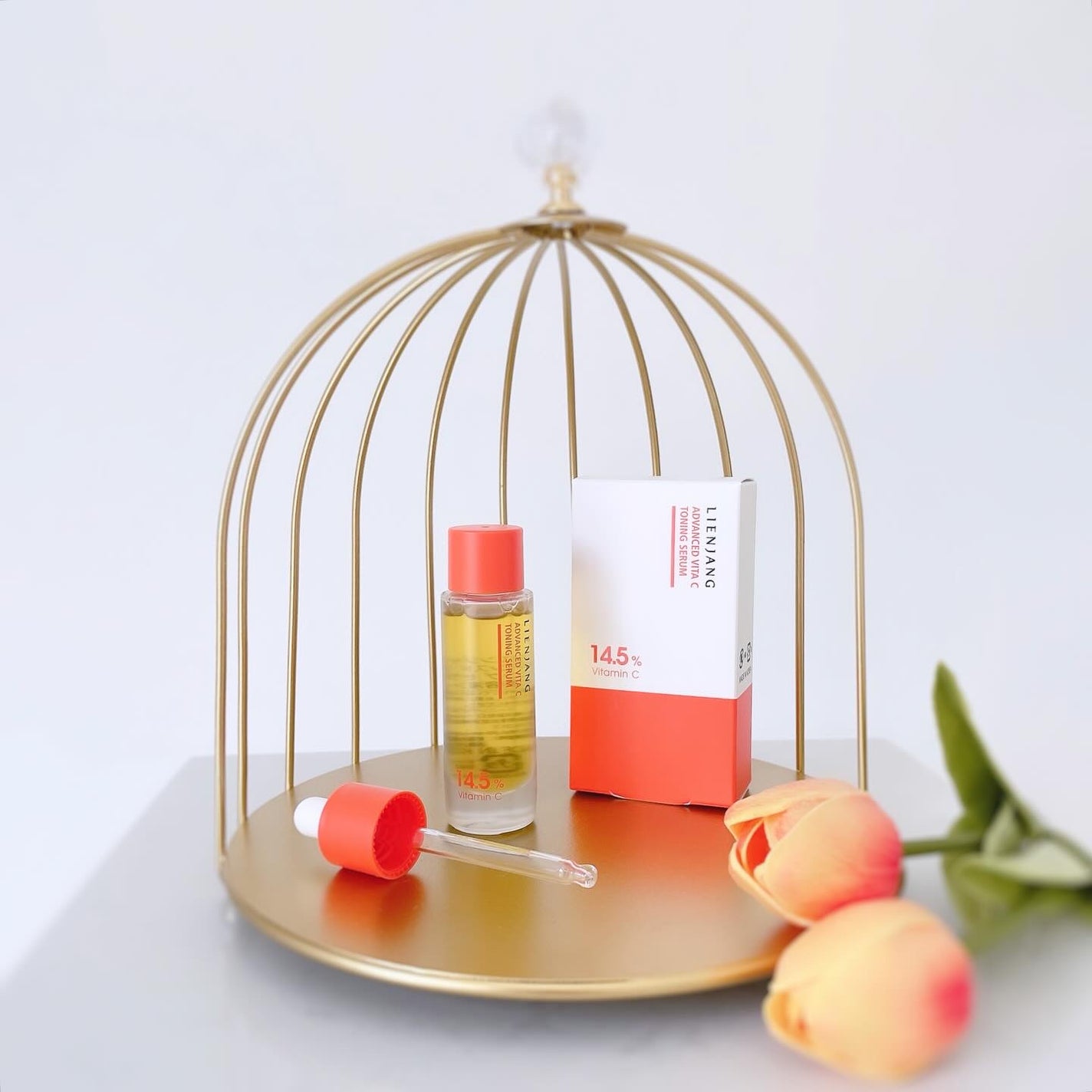 アドバンスド ビタC トーニング セラム14.5/リエンジャン/美容液を使ったクチコミ(5枚目)