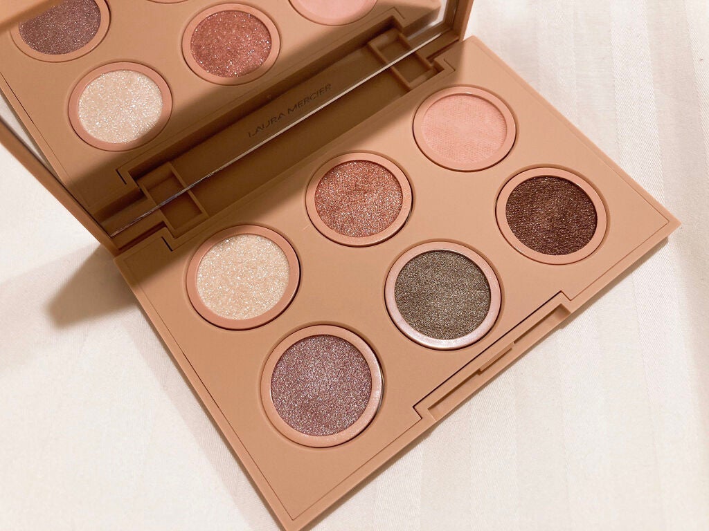 プリマ バレリーナ ミニ アイシャドウ パレット/ローラ メルシエ/アイシャドウパレットを使ったクチコミ(1枚目)