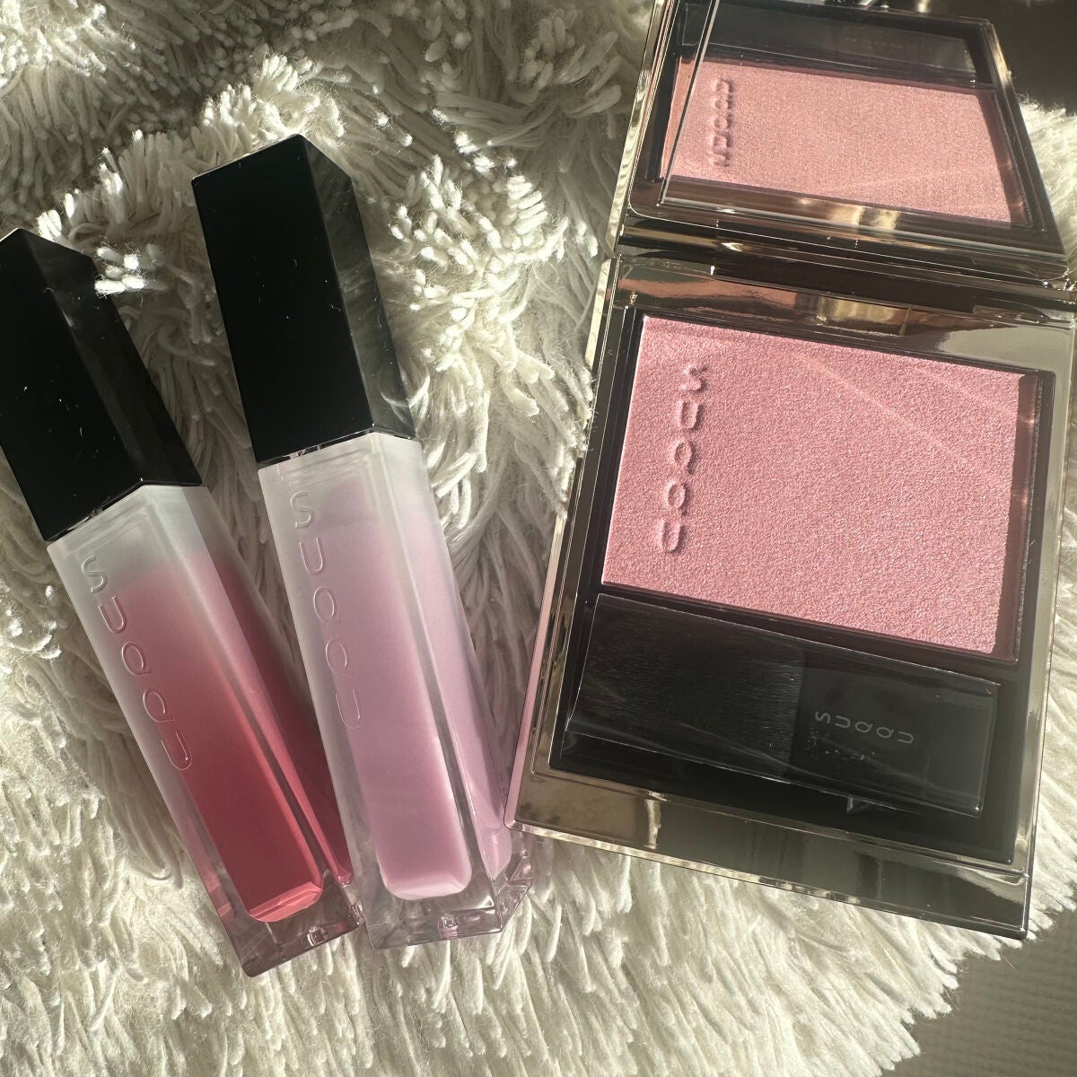 メルティング パウダー ブラッシュ/SUQQU/パウダーチークを使ったクチコミ(2枚目)