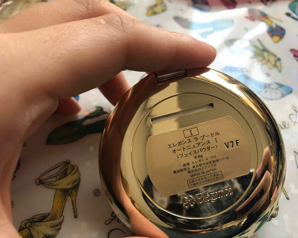 ラ プードル オートニュアンス/Elégance/プレストパウダーを使ったクチコミ（2枚目）