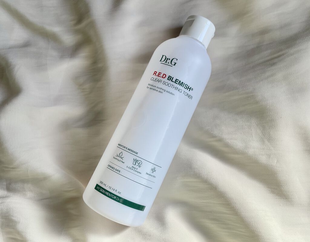 レッドブレミッシュ クリアスージングトナー/Dr.G/化粧水を使ったクチコミ（2枚目）