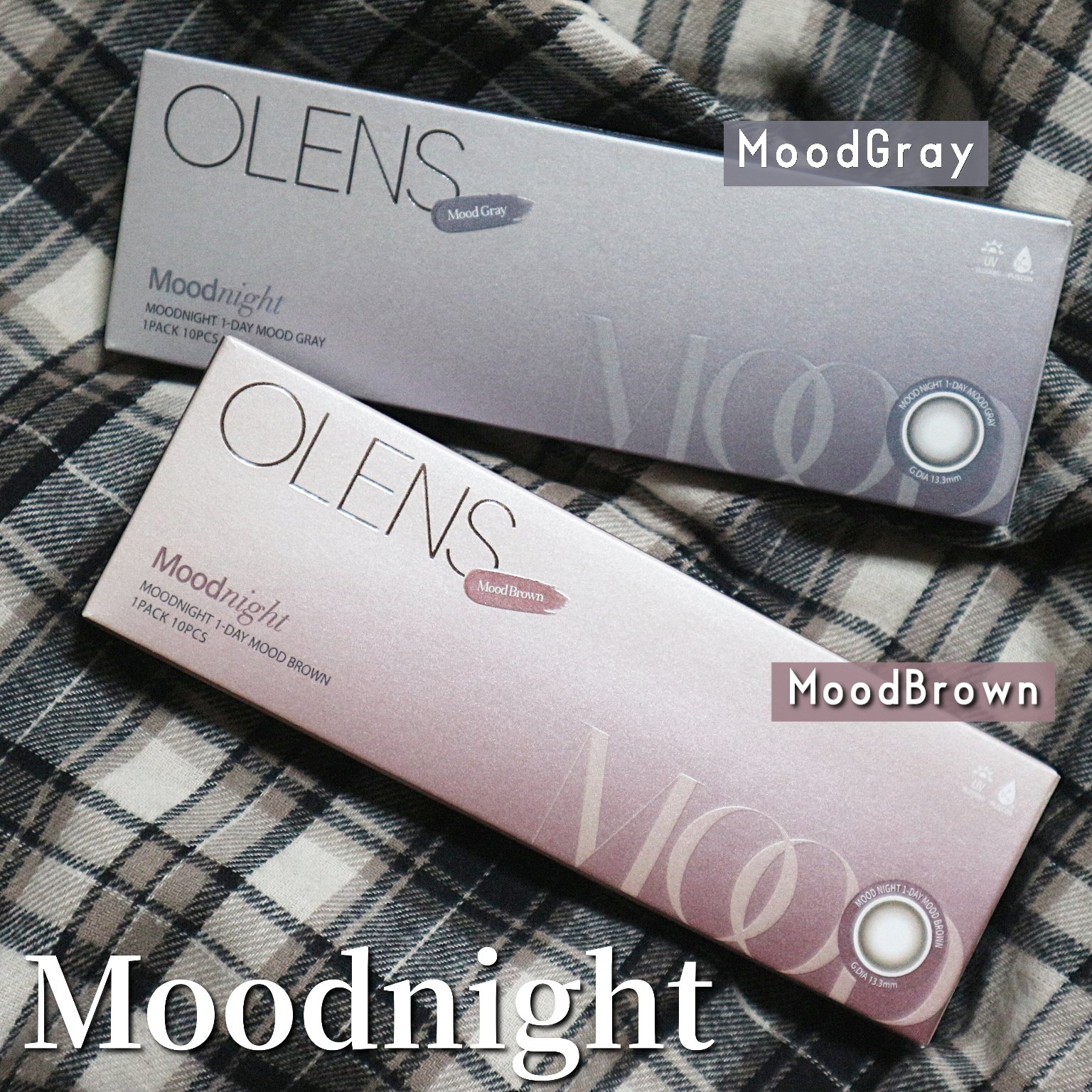 Moodnight 1day/OLENS/ワンデー（１DAY）カラコンを使ったクチコミ（2枚目）