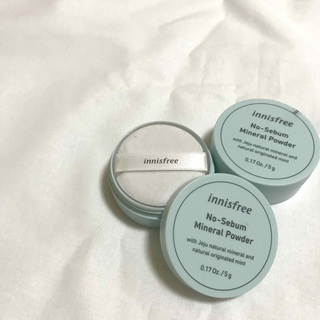 ノーセバム ミネラルパウダー/innisfree/ルースパウダーを使ったクチコミ(1枚目)