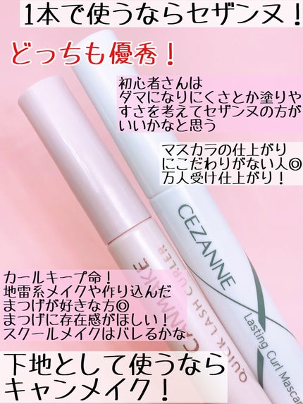 クイックラッシュカーラー/キャンメイク/マスカラ下地を使ったクチコミ(6枚目)