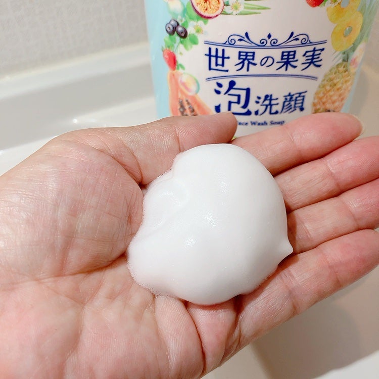 世界の果実 すっきり泡洗顔/世界の果実/泡洗顔を使ったクチコミ(3枚目)