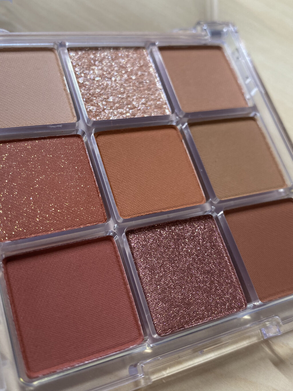 フラッシュシャドーパレット 01 Sunset Crush/EGLIPS/アイシャドウパレットを使ったクチコミ（2枚目）