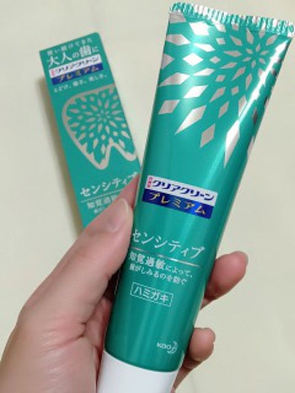 クリアクリーン プレミアム センシティブ(薬用ハミガキ)/クリアクリーン/歯磨き粉を使ったクチコミ(1枚目)